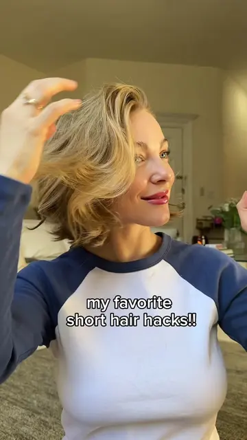my favorite bob hacks 🙂‍↕️🙂‍↕️🙂‍↕️ #shorthair #hairstyles #hacks #bobcut #bob
