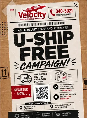 🎓 Calling all tertiary students and staff! Ship smarter with Velocity Express a