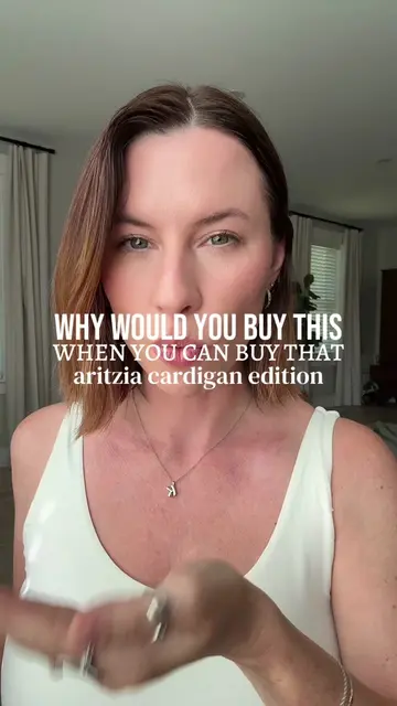 aritzia cardigan alternative from amazon for fall #lookforless #creatorsearchins