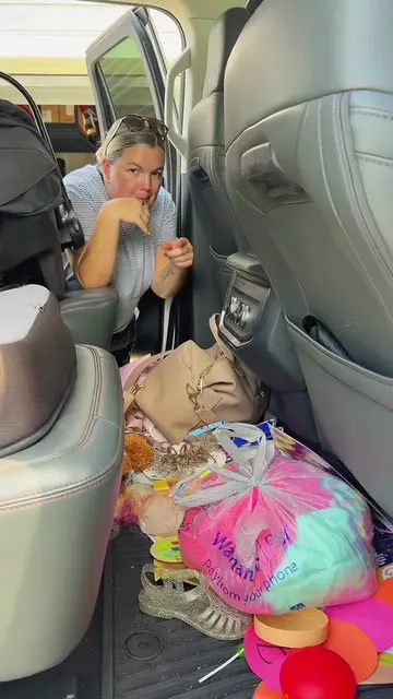 Are you a normal mom if your car doesn’t look like this? Watch. I cleaned it tod