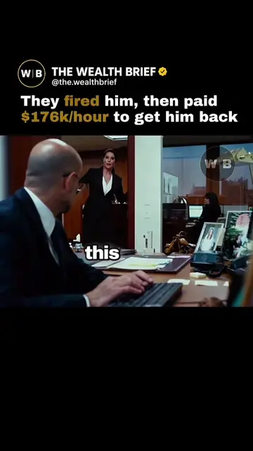 They fired him to save money. Then they realized he was the only person who unde