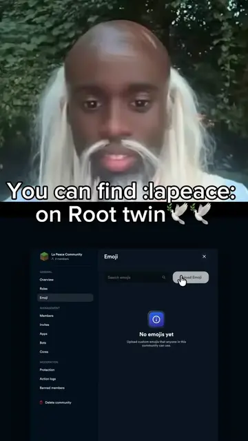 find your :LaPeace: on root, twin #kai #lapeace #rootapp #custom #emoji 