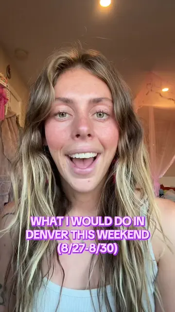 hi friends! here’s some stuff going on in Denver this weekend ❤️‍🔥⭐️🔮 lmk what