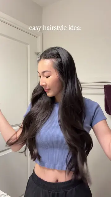 This one’s perfect if your roots are a little greasy too!  #easyhairstyle #hairs