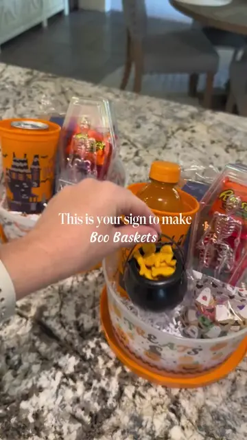 Let this be your sign to make Boo Baskets this year! Adults love them too! And t