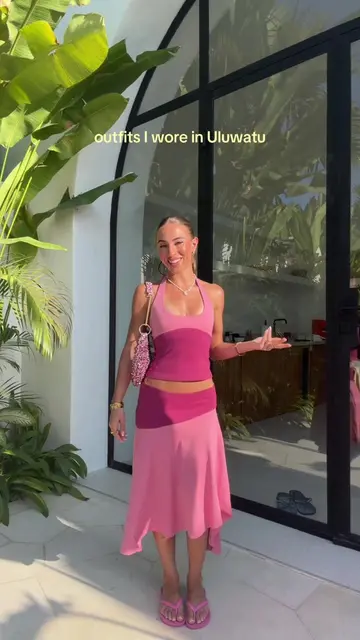 5 nights of cute outfits on my vacay #balioutfit #vacayoutfits #stylingtips #pin
