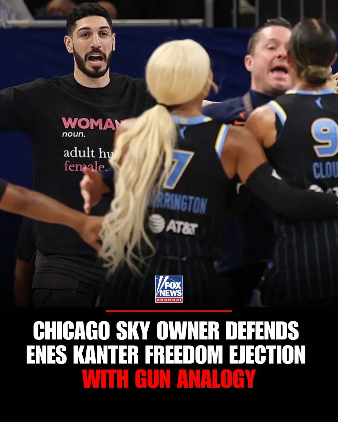 "You don't get a warning, 'Don't do that again.'" Chicago Sky principal owner Mi