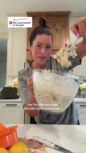 Replying to @Crystal Nobles #chickensalad #yummyrecipes #chicken #recipes #lunch