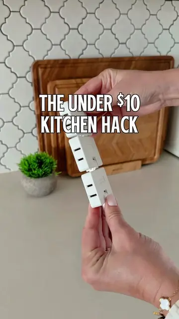 all the cords in my kitchen were getting bent as I try to push things against th
