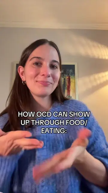 HOW OCD CAN SHOW UP THROUGH FOOD 🍔🌭🌮🌯🥙🥗 ✨ If you are located in California