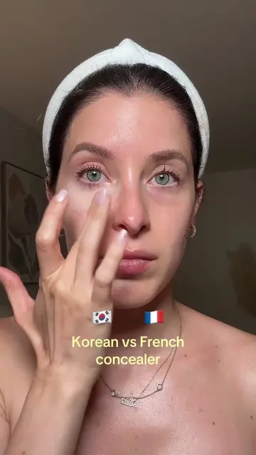 Korean makeup against French pharmacy beauty because I needed to know… #koreanco