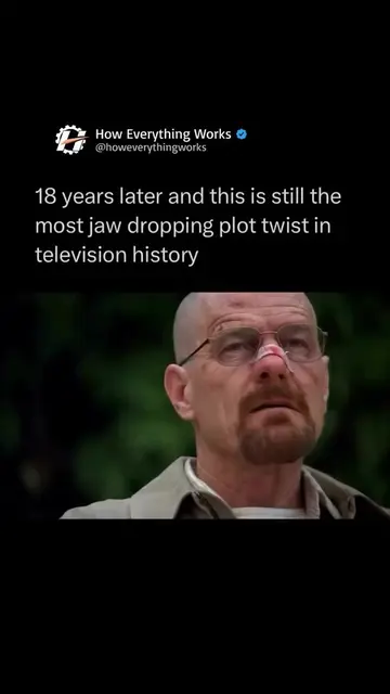 The show follows Walter White, a broke high school chemistry teacher who makes a