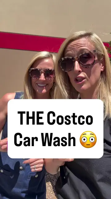 Our 1st time through THE Costco Car Wash was like being at Disneyland 🤯 Enough 