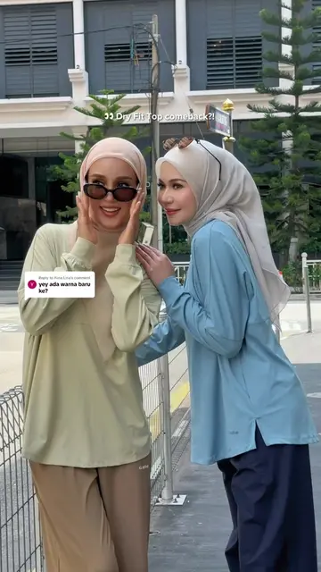 Replying to @Yuna Lina Dry-fit Top comeback? 👀 kalau uolls dah lama tunggu kole