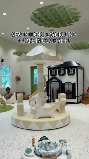 Sprout & Bean cafe is a new kids indoor playground + coffee shop in central Flor