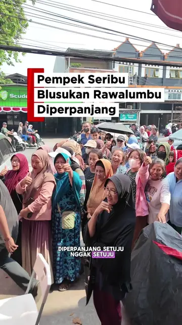Warga Rawalumbu pada setuju, kalau @Pempek seribu Blusukan masih jualan ya sampe