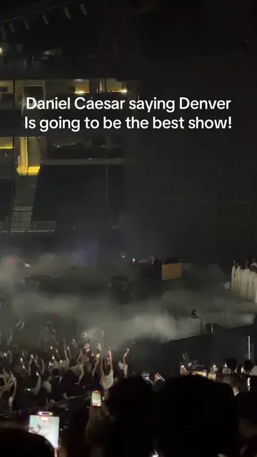 Daniel Caesar after canceling Denver show. #danielcaesar #denver #fyp #sonofsper
