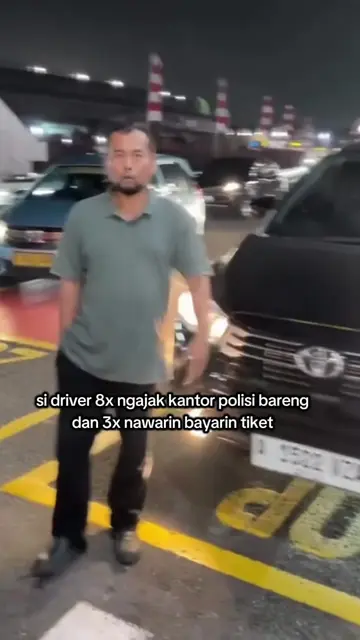 Membalas @reembooo04 mimin hitung 8x si driver ngajak ke kantor polisi dan 3x na