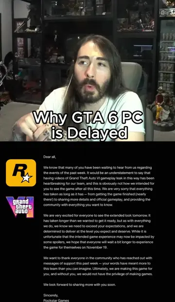 The Hidden Greed Behind PC Launch Delay #gta6 #rockstar #moistcr1tikal #penguinz