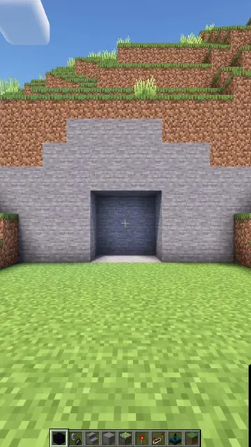 Build This Creeper Face Nether Portal in Minecraft #Minecraft #minecraftbuilds #