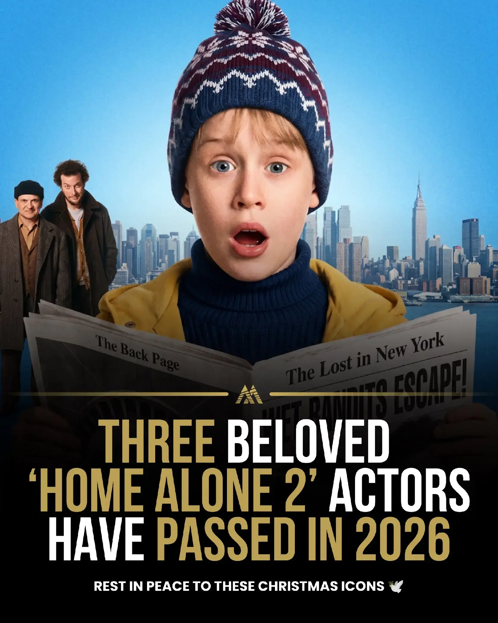 Three beloved icons from 'Home Alone 2' are no longer with us Rest in Peace to T