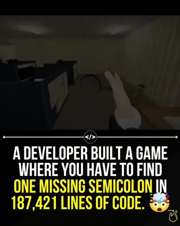 💻🎮 Imagine trying to find ONE missing semicolon hidden inside 187,421 lines of
