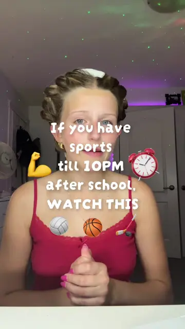 G U R W M | ⏰💓🫵🏻 perfect 1 hour night routine! #fyp #backtoschool #grwm #make