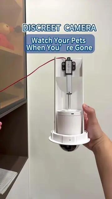 This tiny linear actuator can raise and retract a camera automatically-perfect f