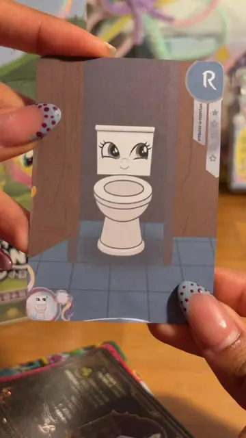 oh my god..they made a toilet card now?? Jeez these cards are really getting out