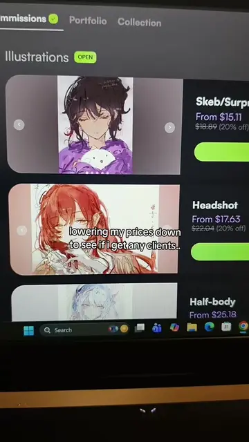 COMMISSION ME PLEASE LET ME BUY SOME BREAD :(  it's sad to see that people say m