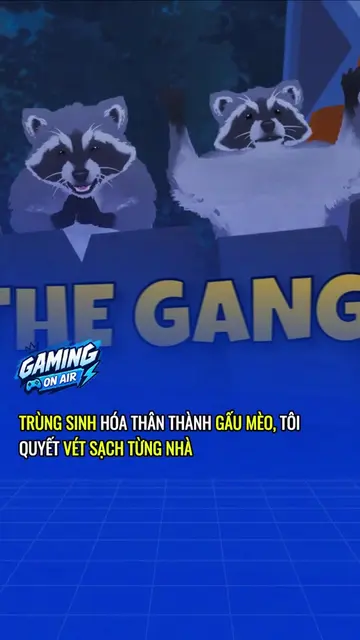 Băng đảng racoon xuất kích #gamingonair #GamingOnTikTok #fyp #coopgame #Dumpster