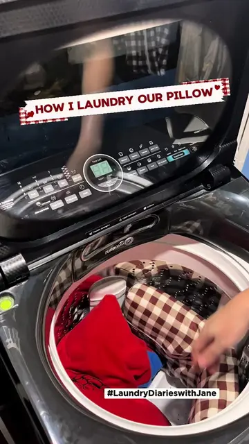 How I laundry our pillows #LaundryDiarieswithJane #panasonicwashingmachine  #aut