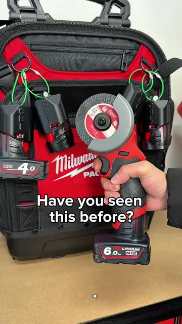 Never lose a spare M12 battery again 🔋⚡ Clips onto your bag, backpack, or PACKO