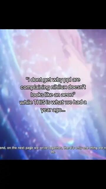 you can criticise why an AEON's design is like that and their story is rushed wh