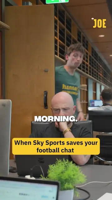 [AD] When you’re fluent in football for the office chats 🤣⚽️ Fed up of being on