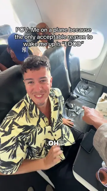 You can only wake me up if you’re offering food
