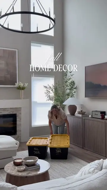 Decorate for fall with me! I 🔗d as much as I could on my FALL DECOR list on Amz