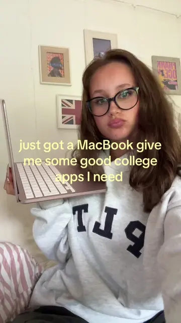 ahh I love it it’s pink #college #macbook #macbookneo #apps 