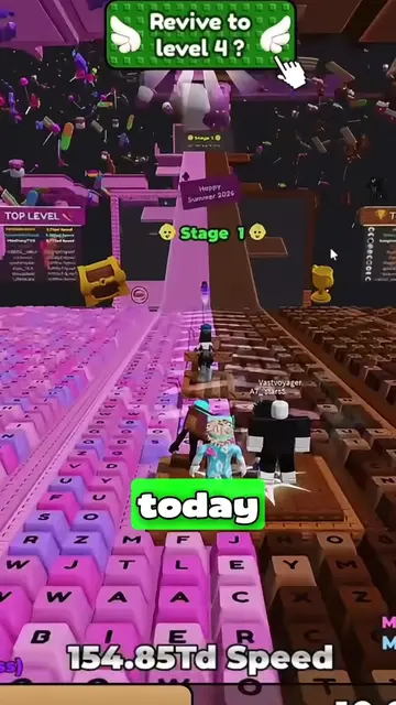 Today in +1 speed keyboard escape, they added 5 new codes #roblox #keyboardescap