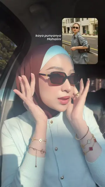 Kacamata mahalini versi murah nya😭💯 se mirip itu kan? Bikin ootd kamu makin pe