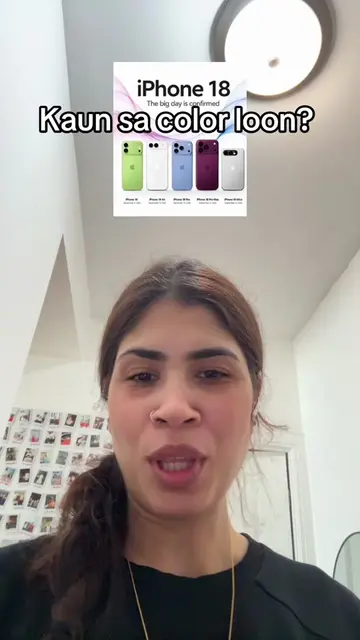 KAUN SA COLOR LOON MEIN???? #iphone18 #iphone #relatable #funny #trend 