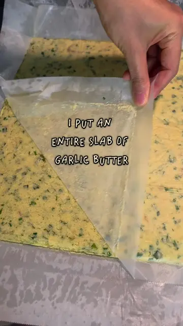slab sourdough series ep4 🧄🌿 roasted garlic herb butter slab sourdough  roaste