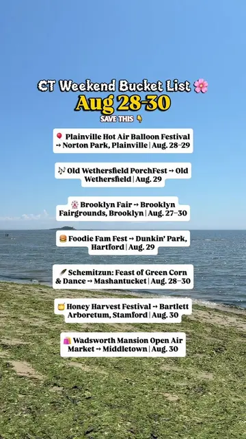 Things to do in Connecticut this weekend 🌻 From hot air balloons and country fa