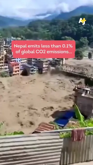 Nepal produces less than 0.1% of the world’s carbon emissions.⁣ But it’s paying 