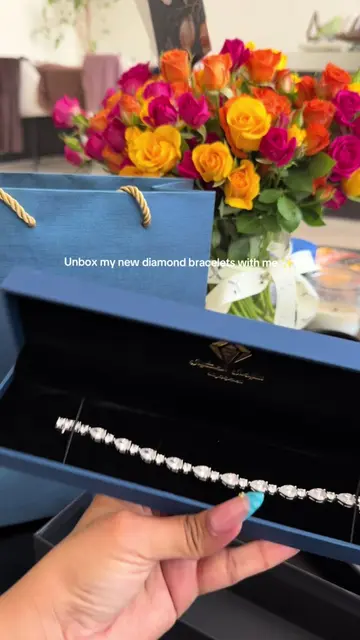 #fyp #unboxing  #diamondbracelet 