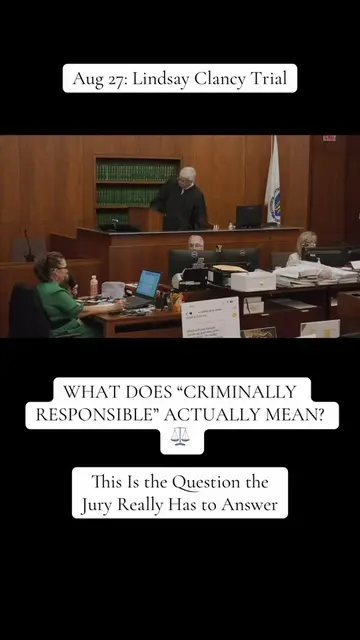 This is where the case really narrows. The judge explains what criminal responsi