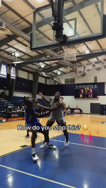 Imagine guarding Marcis Ponder 🫣 #basketball #highschool #marcisponder #babysha