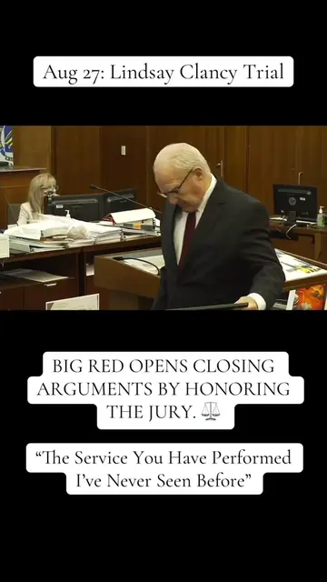 Reddington’s closing argument did NOT start with evidence. It started with the j