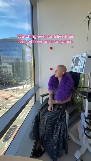 Life during cancer treatment ⏸️ #cancertreatment #hospitallife #healthiewealth #