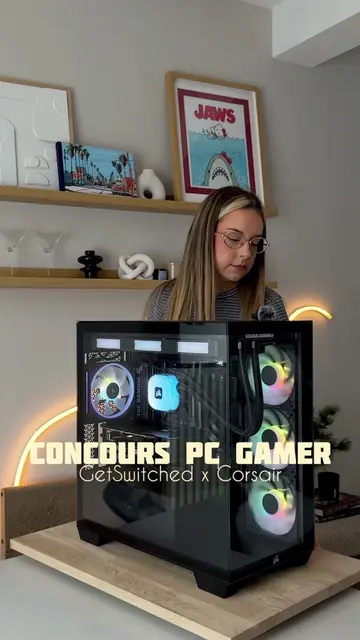 ✨ CONCOURS PC GAMER 1600€ ✨ . C’est bientôt la rentrée alors avec Corsair on a d